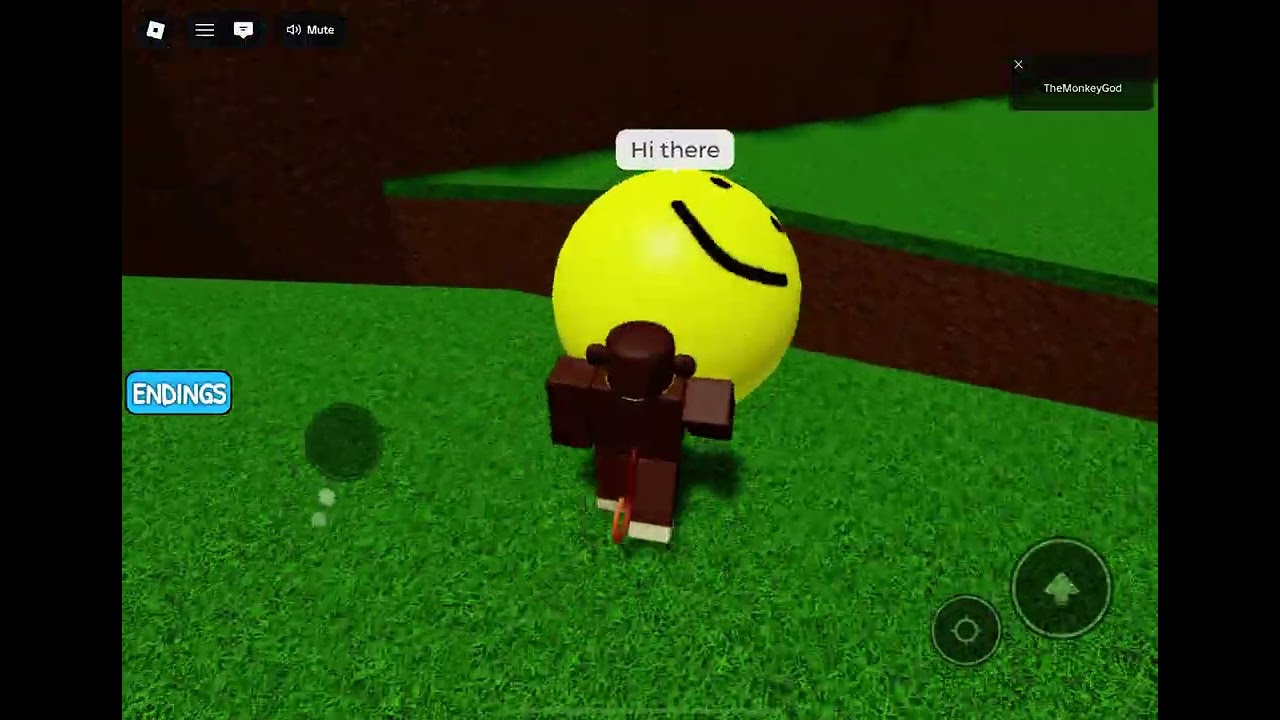 Getting endings in the easier game in Roblox