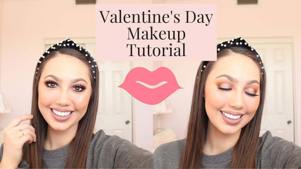 Valentine's Day Makeup Tutorial ft.  Pixi Rose Gold Liquid Fairy Lights and Reflex Light Palette