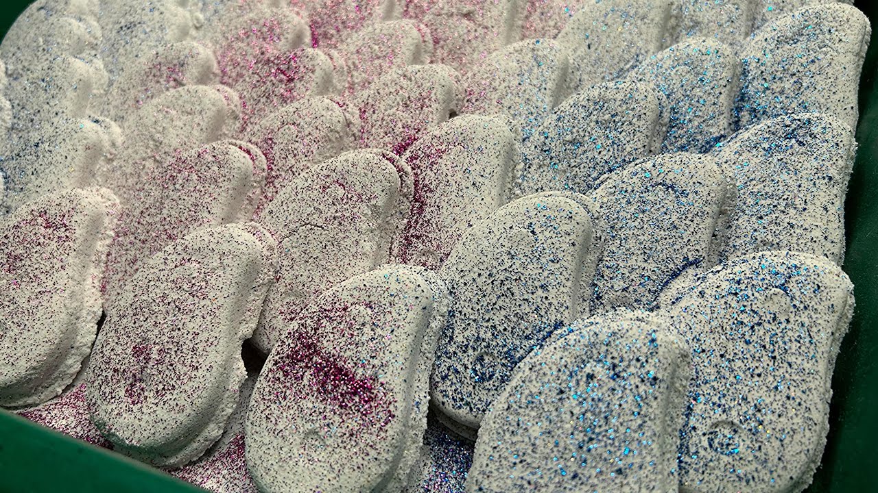 ASMR Backing soda 🤍 | CRUSHING SATISFYING BAKING SODA BLOCKS! 😍 ASMR Crushing Madness 🎥✨