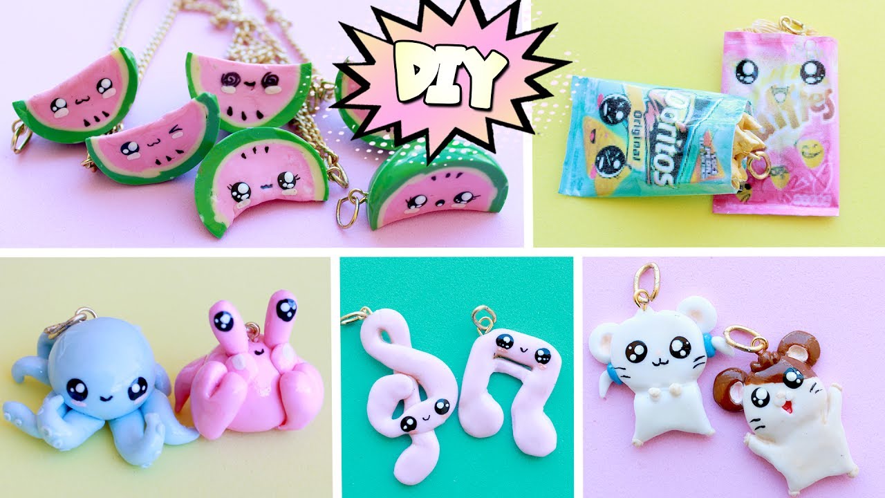 DIY KAWAII COLAR DA AMIZADE ⊱✿◕‿◕✿⊰ 10 ideias feat Isabelle Verona