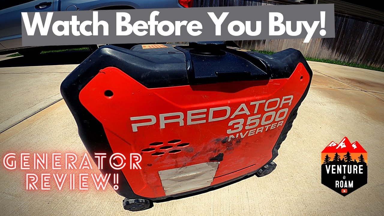 Predator 3500 inverter generator