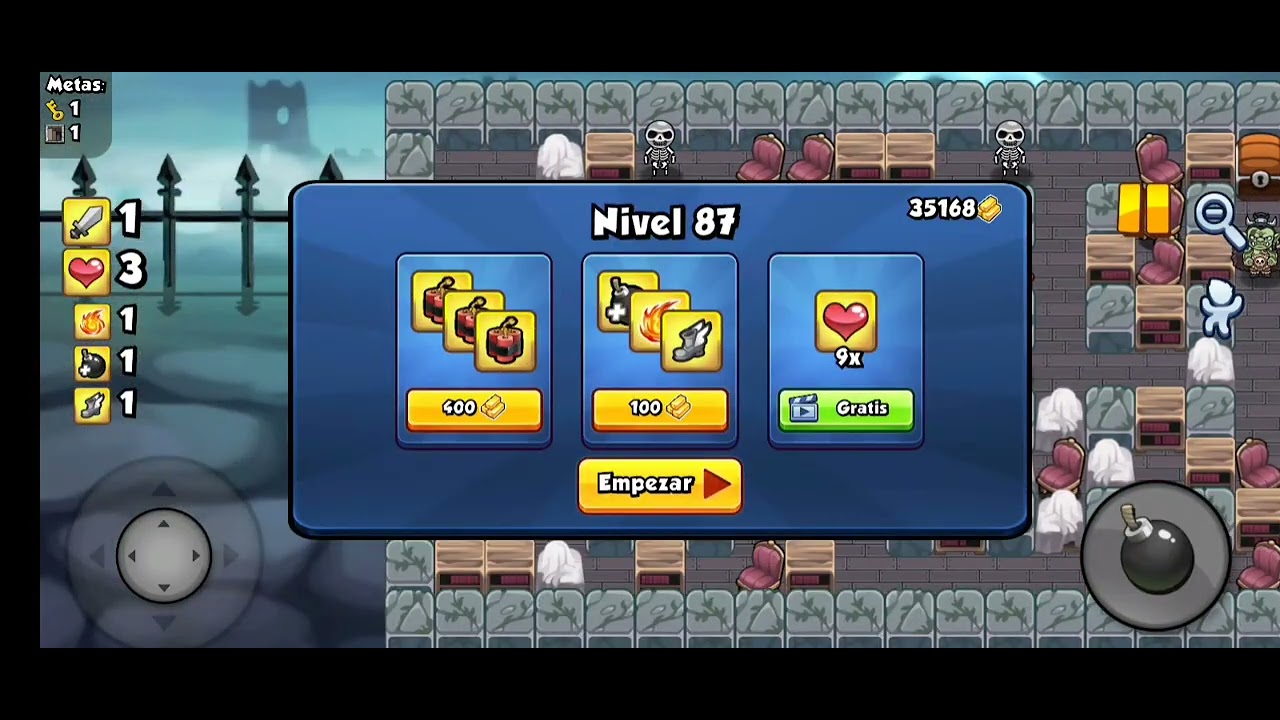 Pasando campaña sin mejoras (niveles 86 y 87)