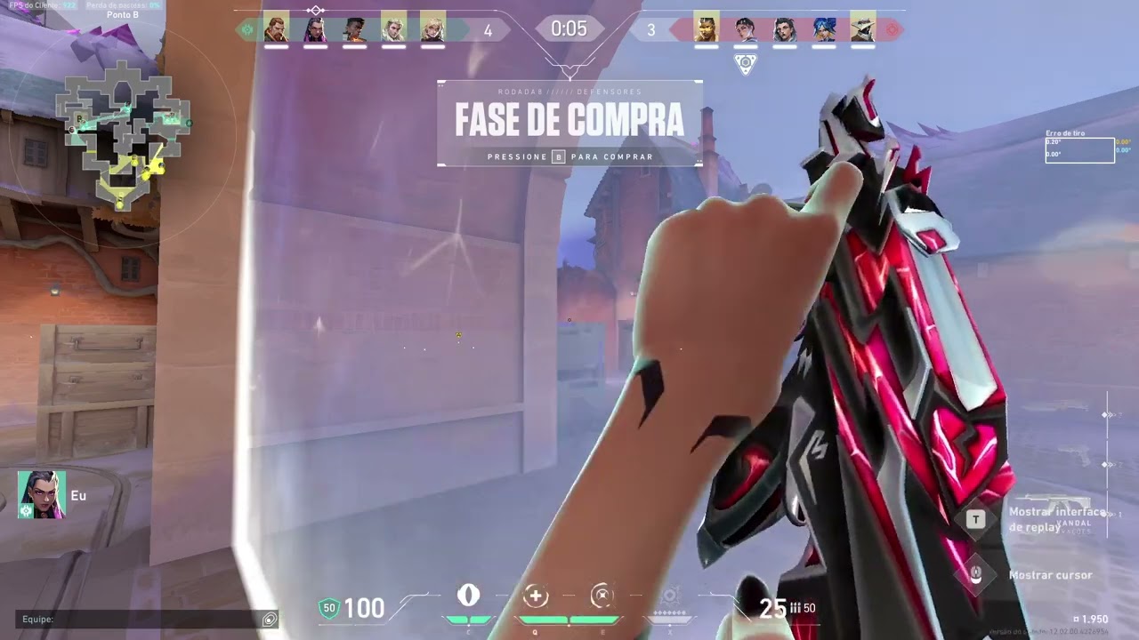gameplay Valorant Reyna 25/16/6