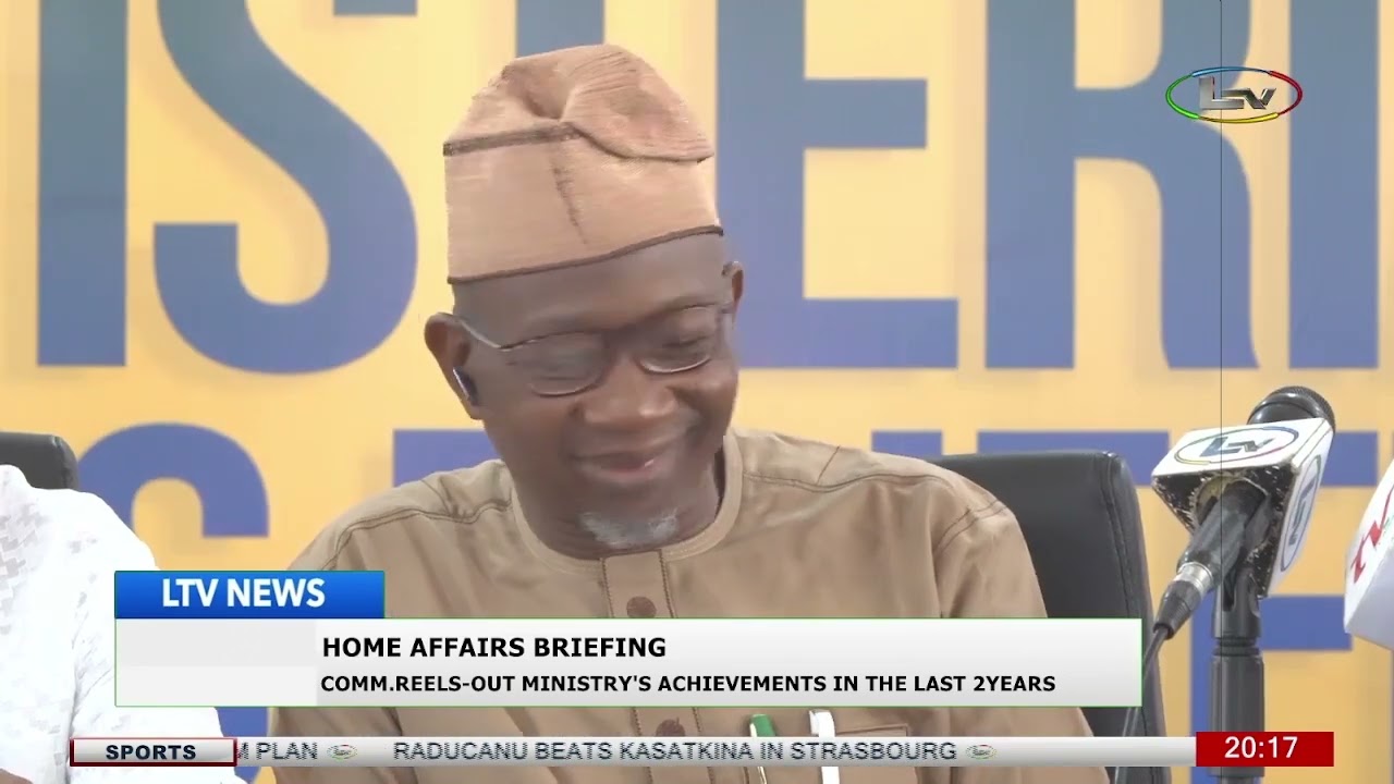 Home Affairs Briefing:  Commissioner reels out minister&rsquo;s&rsquo; achievements in the last 2 years