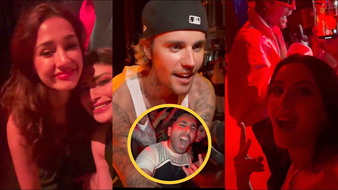 Bollywood Celebrities Dancing & Singing Duet with JUSTIN BIEBER at AMBANI's Wedding in India