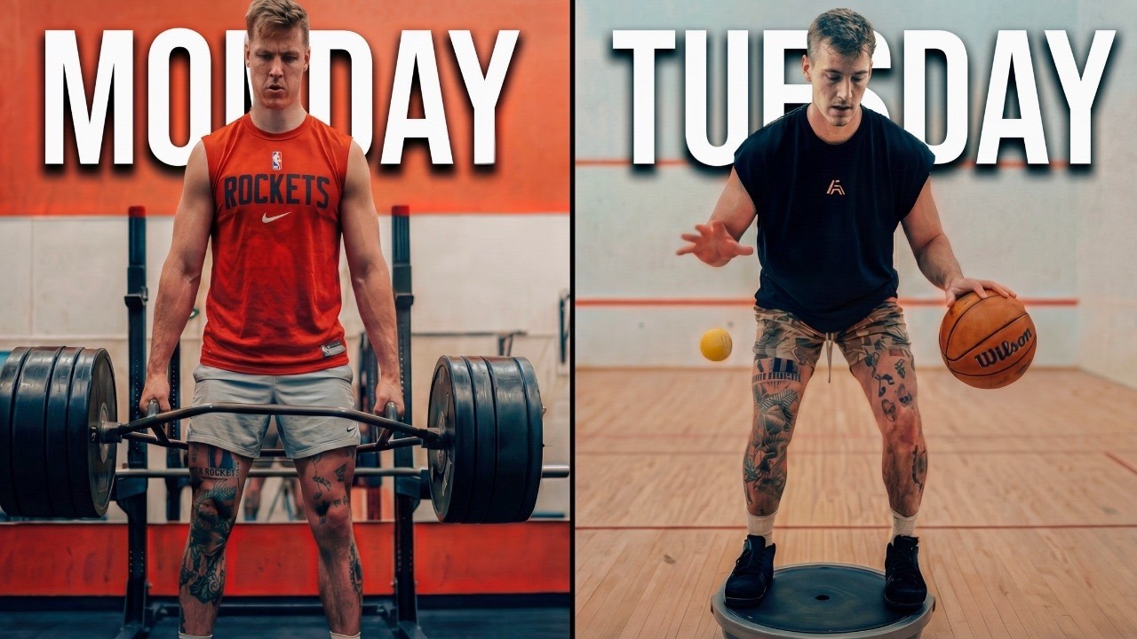 My Training Split as a Current Pro Basketball Player