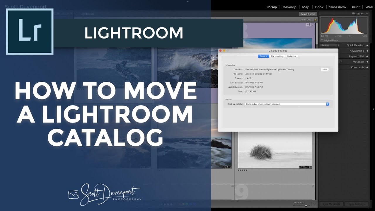 Как переместить каталог Lightroom