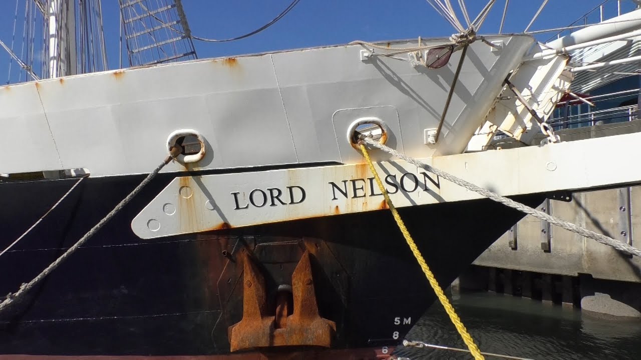 LORD NELSON Completes Final Charity Voyage In PORTSMOUTH