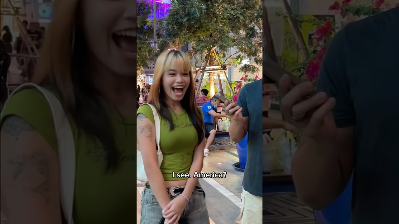 Do Thai Girls Like Foreign Guys? #StreetInterview #Bangkok