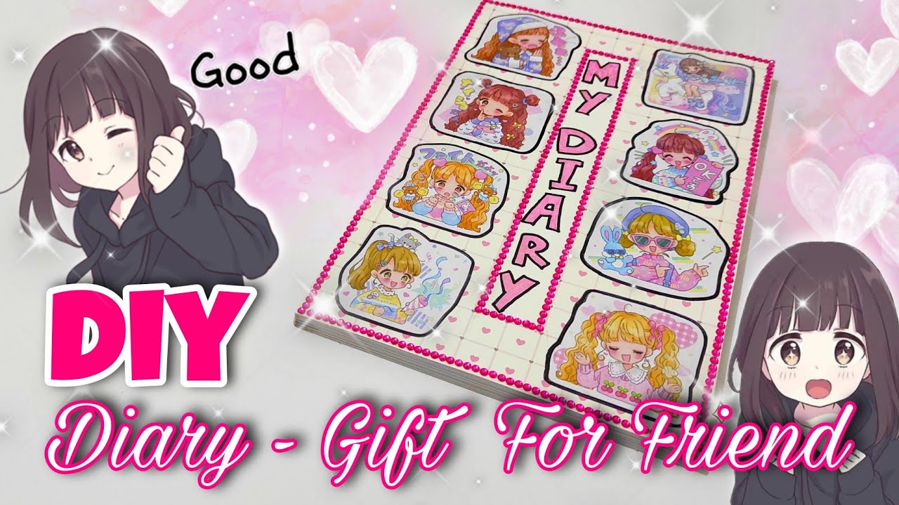 DIY #291 | Cute Diary - A Best Gift For Friends ❤