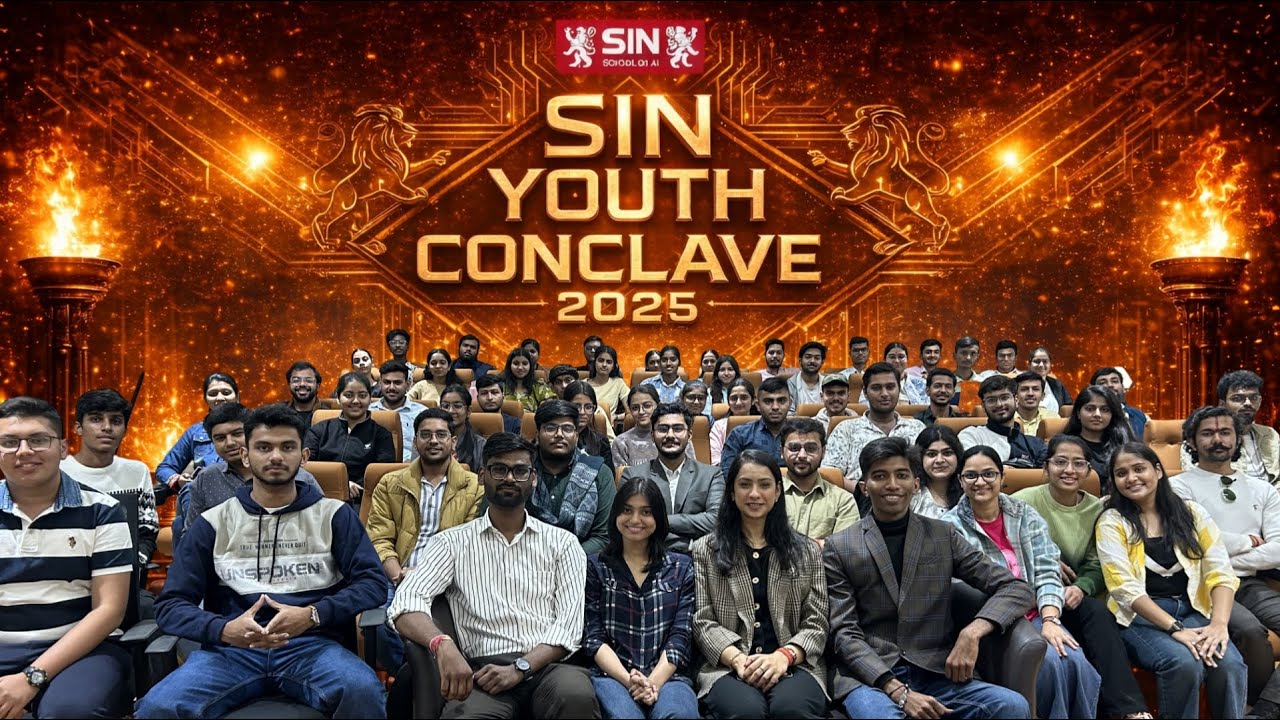 SIN Youth Conclave 2025  India’s Elite Youth, AI & Leadership Movement Powered by SIN School of AI 🔥