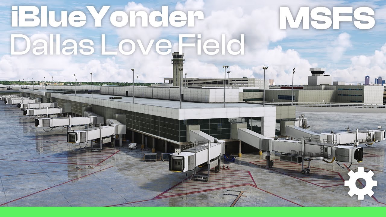 iBlueYonder Dallas Love Field (KDAL) for Microsoft Flight Simulator