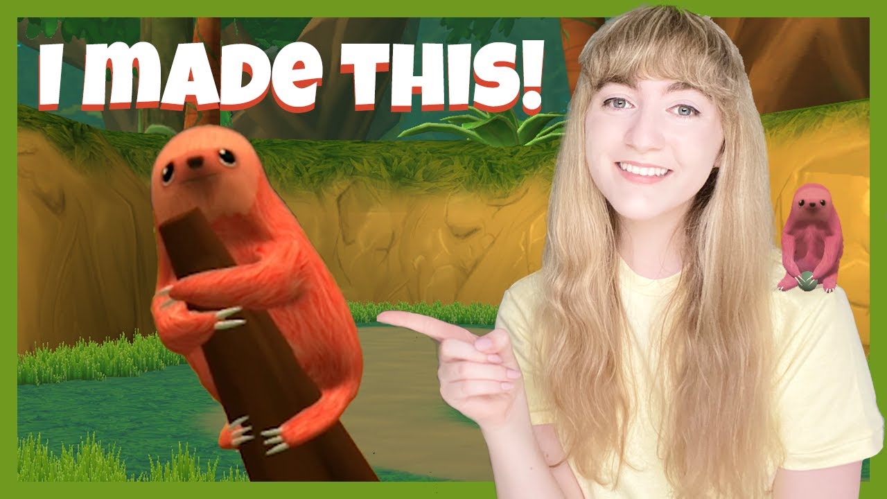 SLOTH GAME UPDATE! Adding Baby Sloths And More To My Game | Sloth MMO DevLog