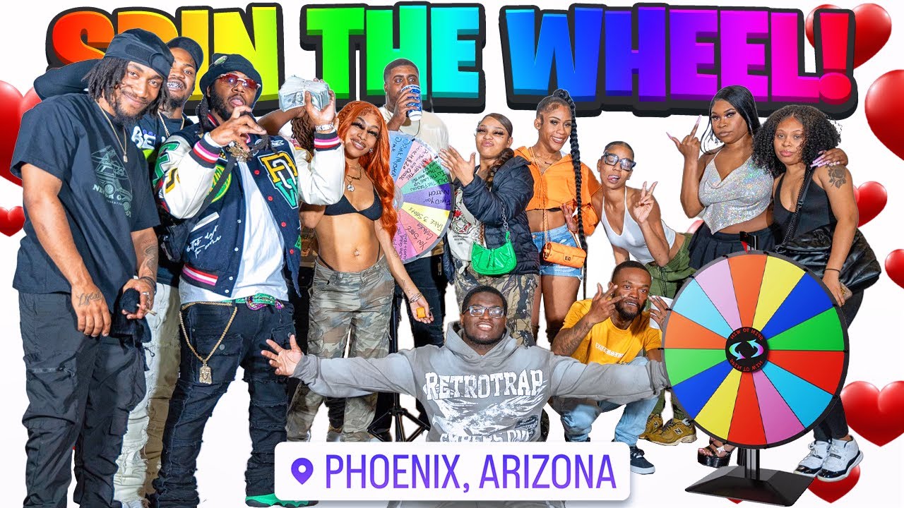 Spin The Wheel But Face to Face! 6 Girls & 6 Guys Phoenix!