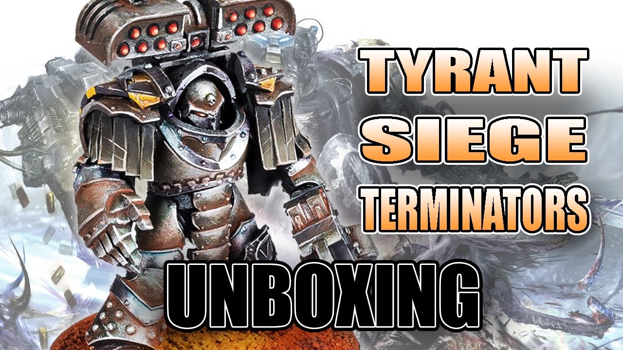 Iron Within, Siege Terminators Without - New FW Unboxing