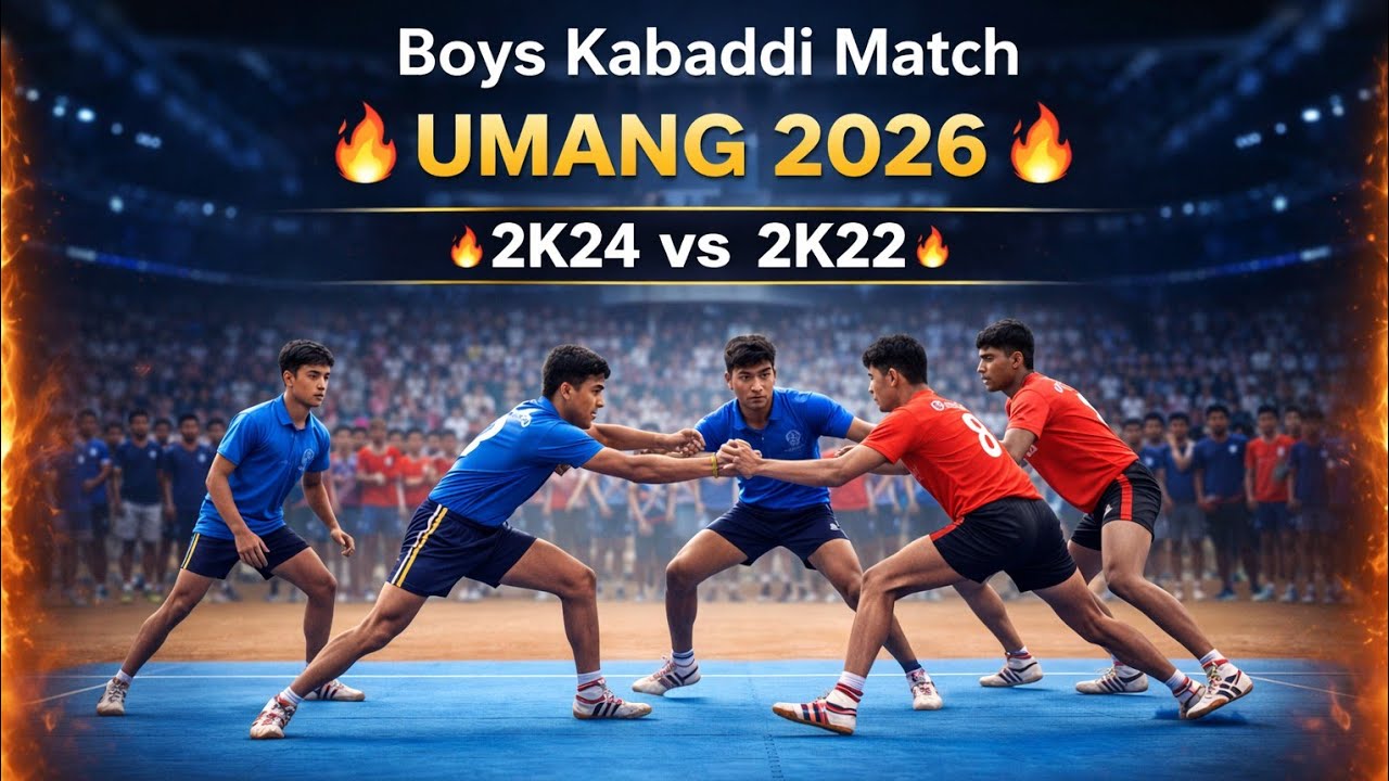 Boys Kabaddi Match 🔥 | UMANG 2026 | 2K24 vs 2K22 | PCE Purnea Bihar