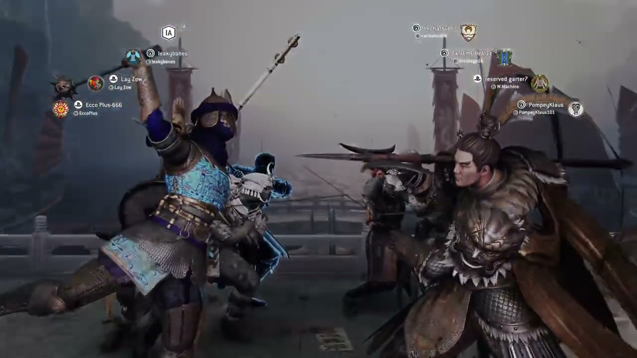 On s'amuse sur For Honor (non) ✌️😂