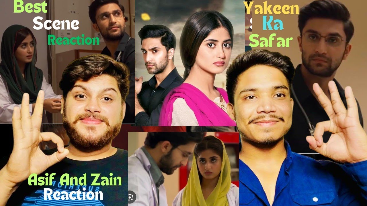 🇮🇳 Indian Reaction On Yakeen Ka Safar Best Scene | Ahad Raza Mir | Sajal Ali