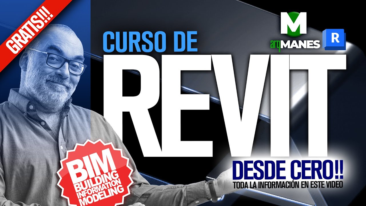 💙 REVIT | CURSO GRATUITO | ingles y español | para PRINCIPIANTES | TUTORIAL | BIM | ARQUITECTURA