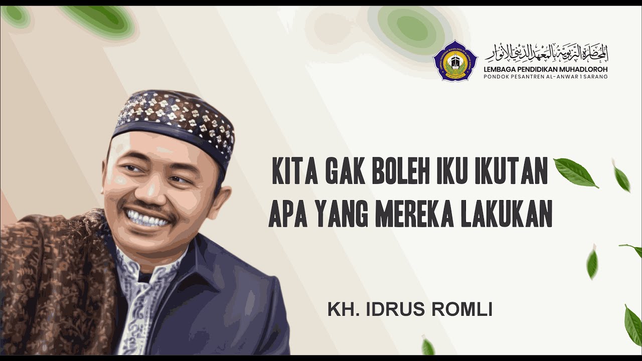 Ust  Idrus Romli Menanggapi Natal