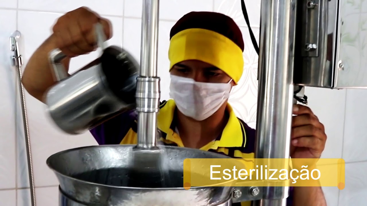 Manipulação artesanal do açaí