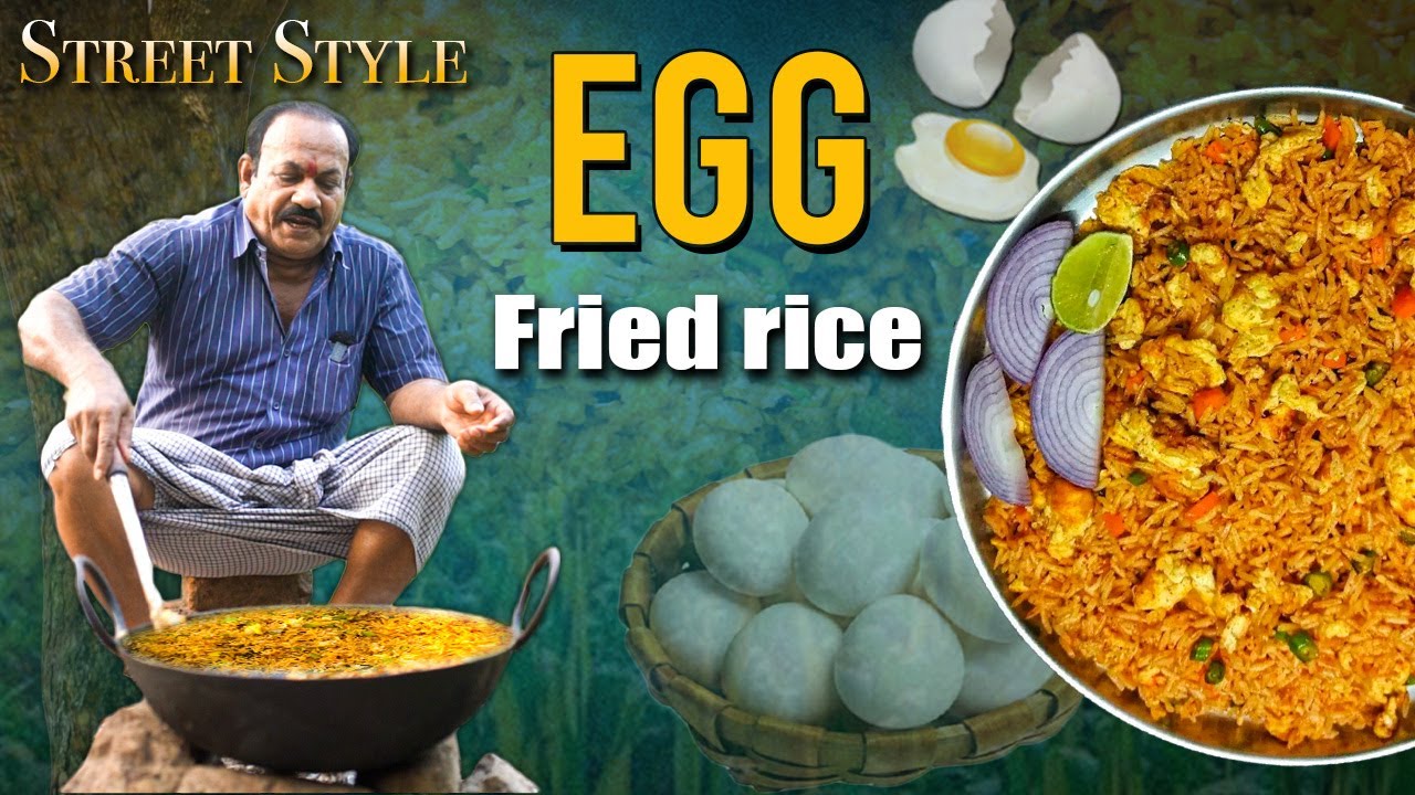 Egg Fried Rice ||  Street style  || Healthy & Tasty Egg Fried Rice || Street Food ||