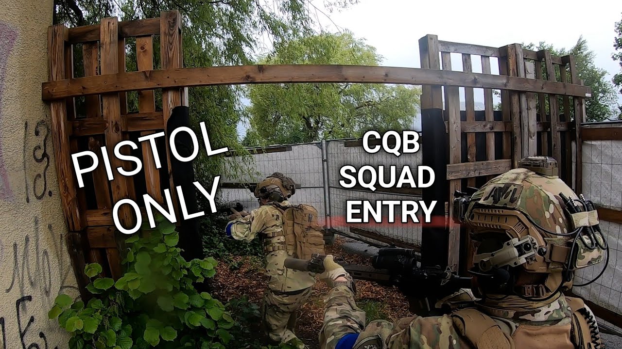 PISTOL ONLY - ATTACK & DEFEND INDOOR CQB