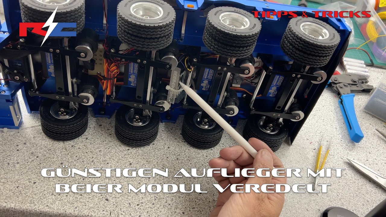 Günstigen Auflieger mit Beier Modul veredelt / Tipps & Tricks