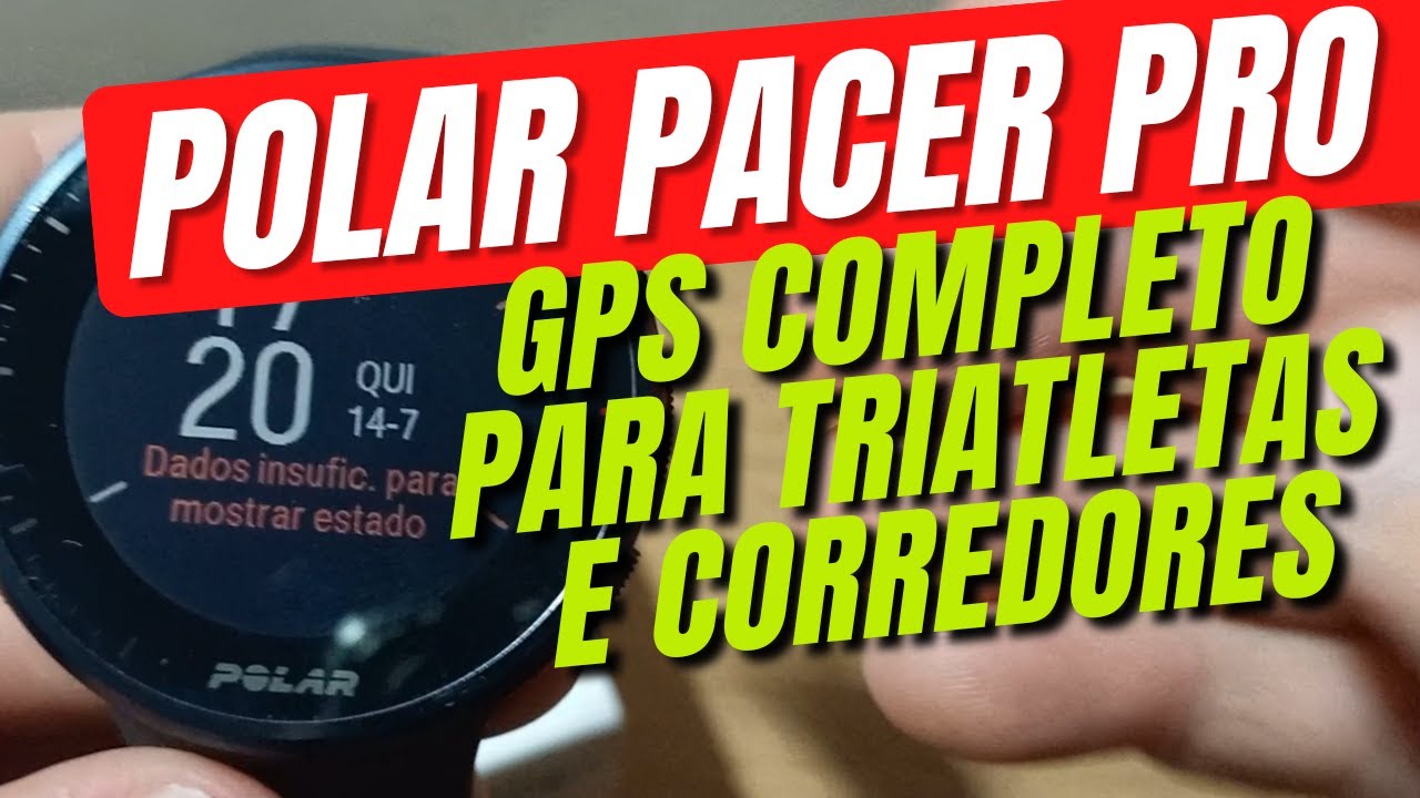 Polar Pacer Pro é um GPS completo para triatletas e corredores #polarpacerpro #polar