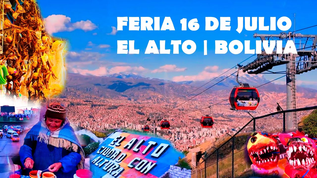 | FERIA DE 16 DE JULIO | EL ALTO | BOLIVIA