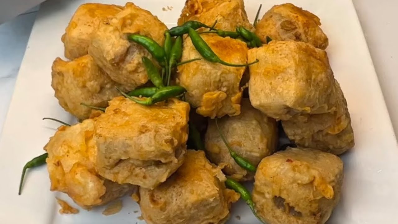 RESEP TAHU ISI SUPER SIMPLE DAN ENAK ‼️ RENYAH BANGET 