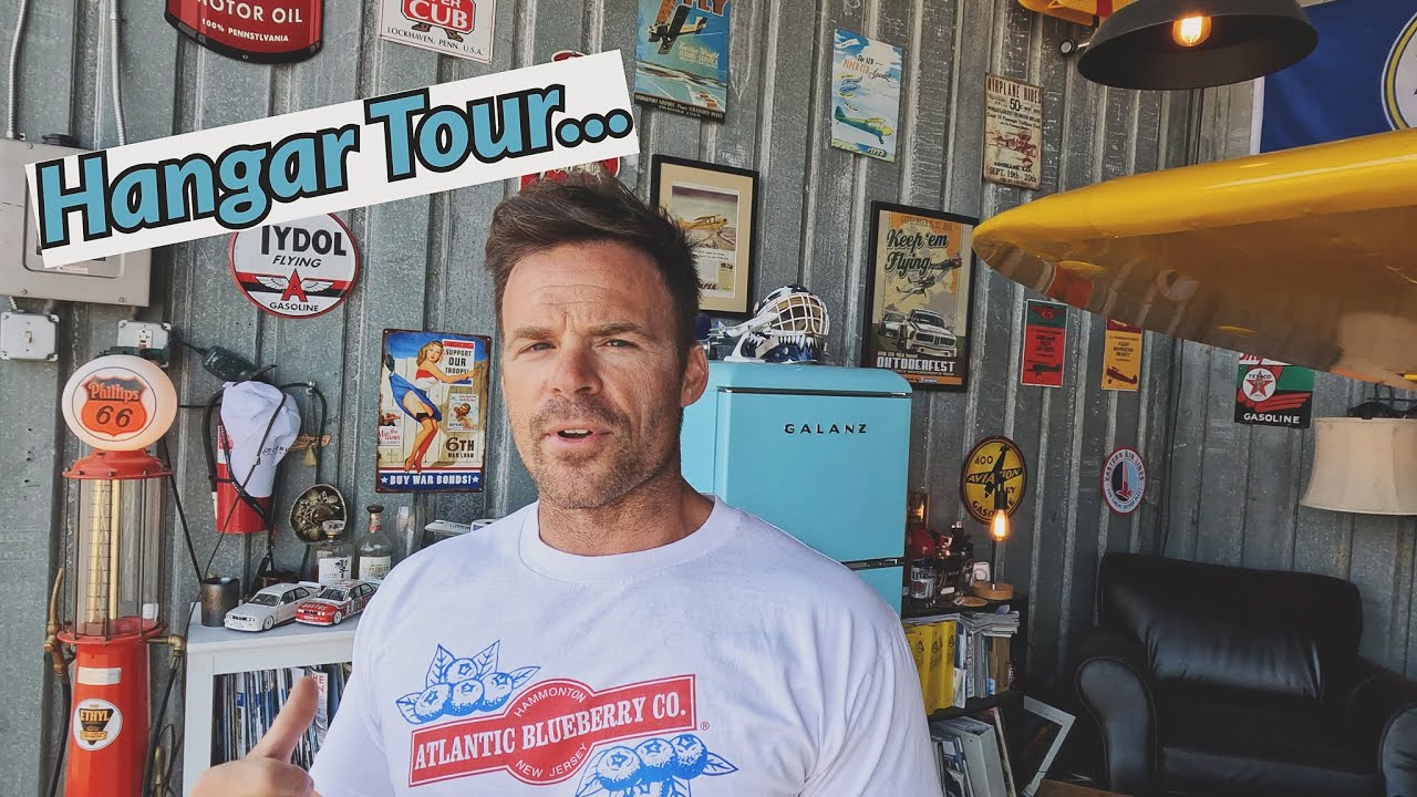 Hangar Tour, How I get my Vintage Vibe for my '41 Cub