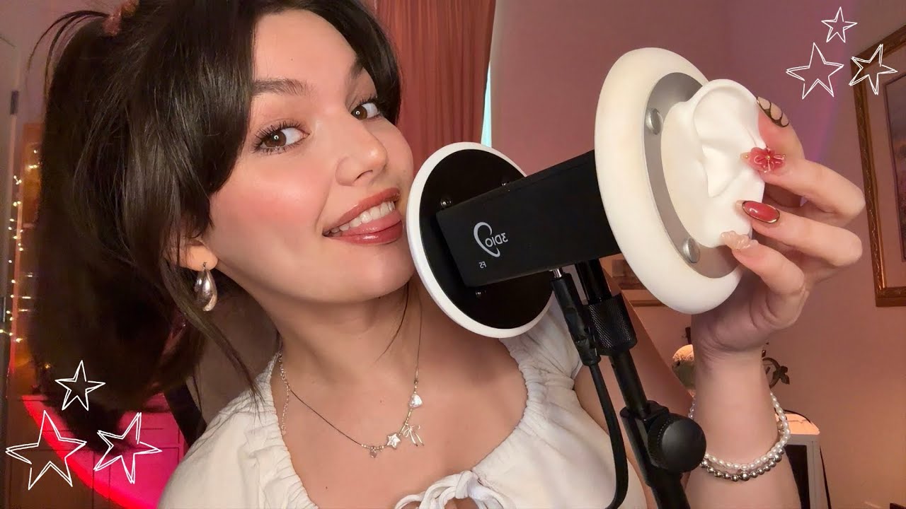 Fast and Aggressive ASMR On The 3DIO (Ear Massage, Cupping, Ear to Ear Mouth Sounds, Tapping, More)