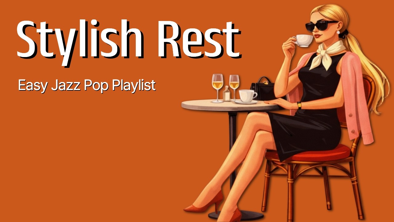 POV: My favorite cafe corner ☕ (나 멋있게 쉬는 중) - Easy Jazz Pop Playlist
