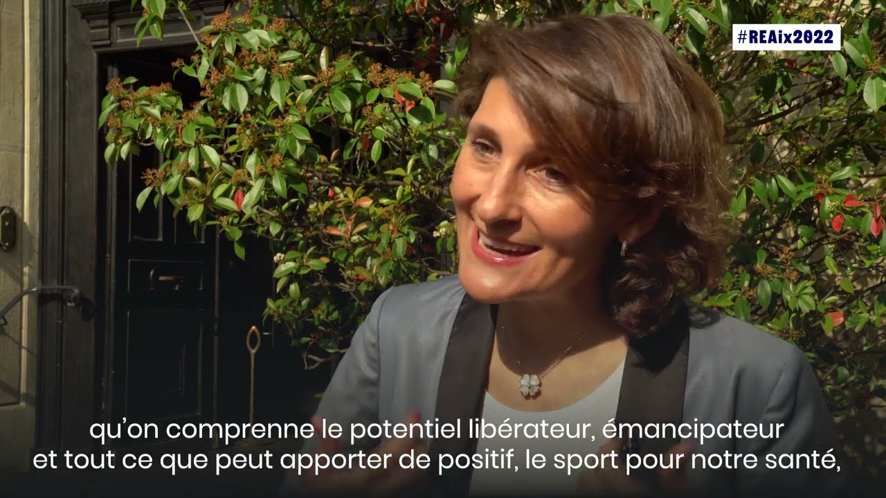 #REAix2022 L'interview d'Amélie Oudéa-Castéra