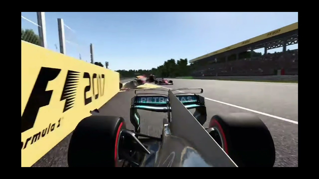 Massive Red Flag Crash Monza (F1 2017) | Credits to RaceVidzzzFTW