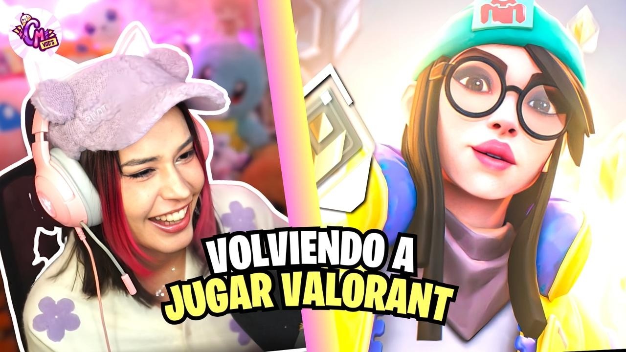 VOLVIENDO A JUGAR VALORANT 🫢 / CRYSTAL MOLLY JUEGA VALORANT CON AMIGOS