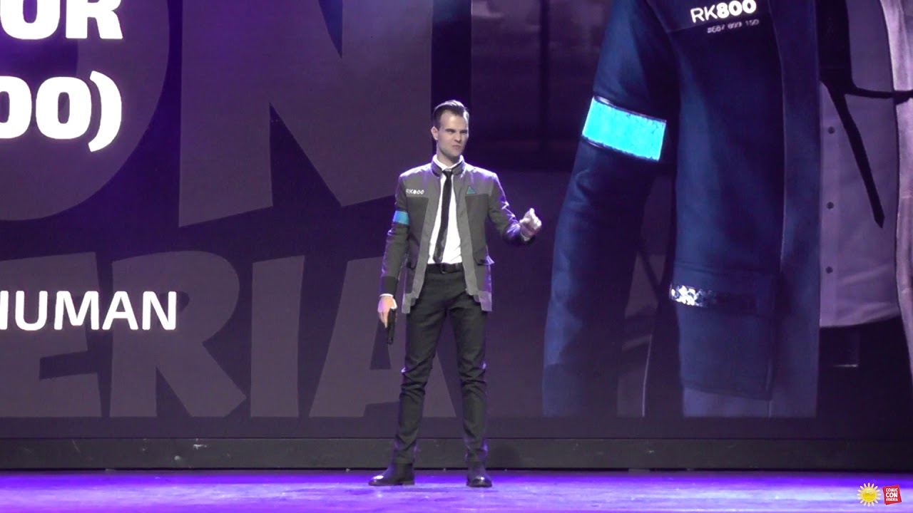Connor (RK 800) Detroit: Become Human - (Одиночное дефиле) Comic Con Siberia Halloween