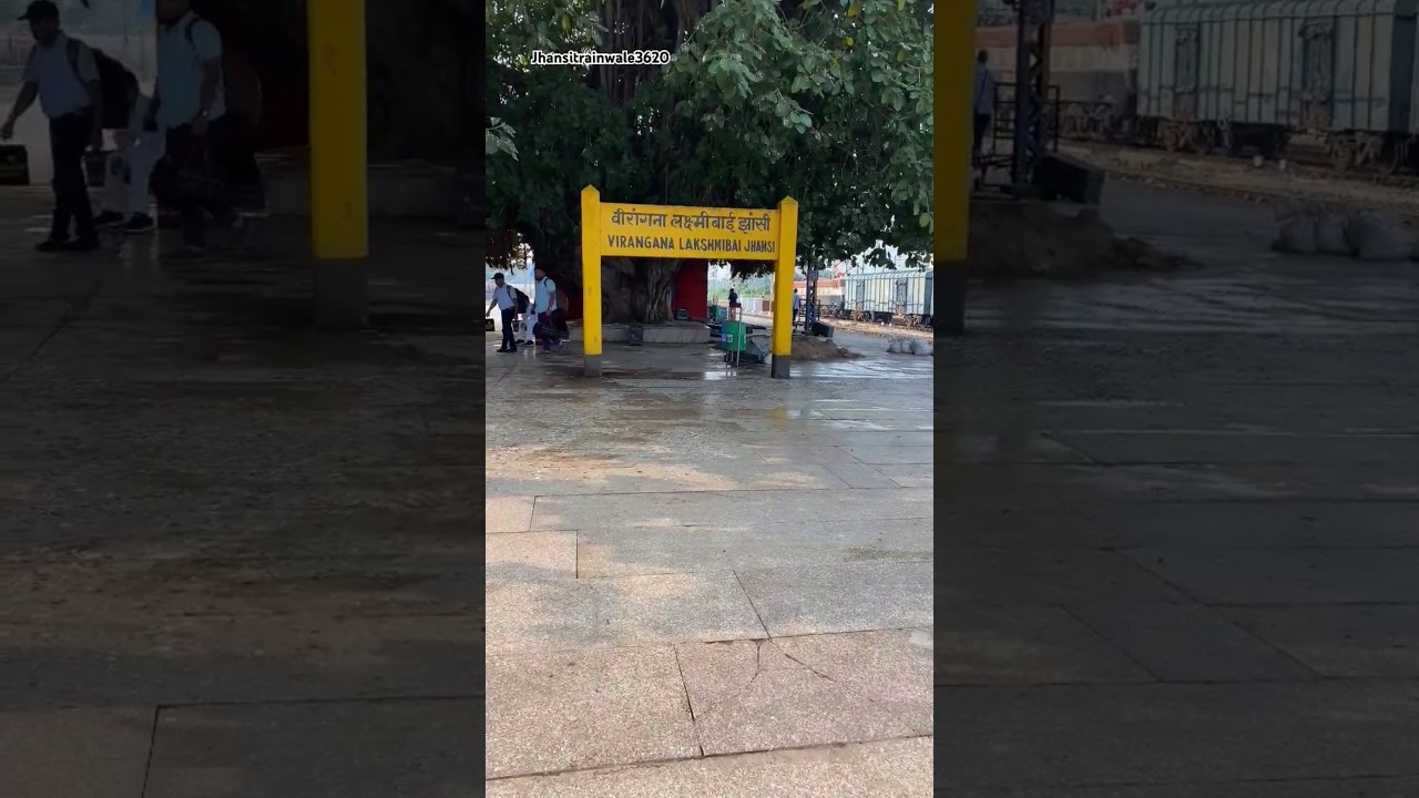 Virangana Lakshmibai Jhansi Railway Station♥️ 