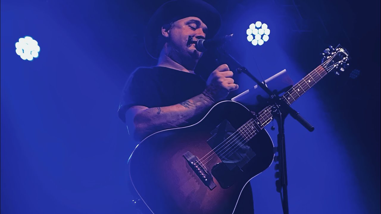 Peter Doherty Acoustic Live (4K) at Essigfabrik, Cologne, 01.04.2023