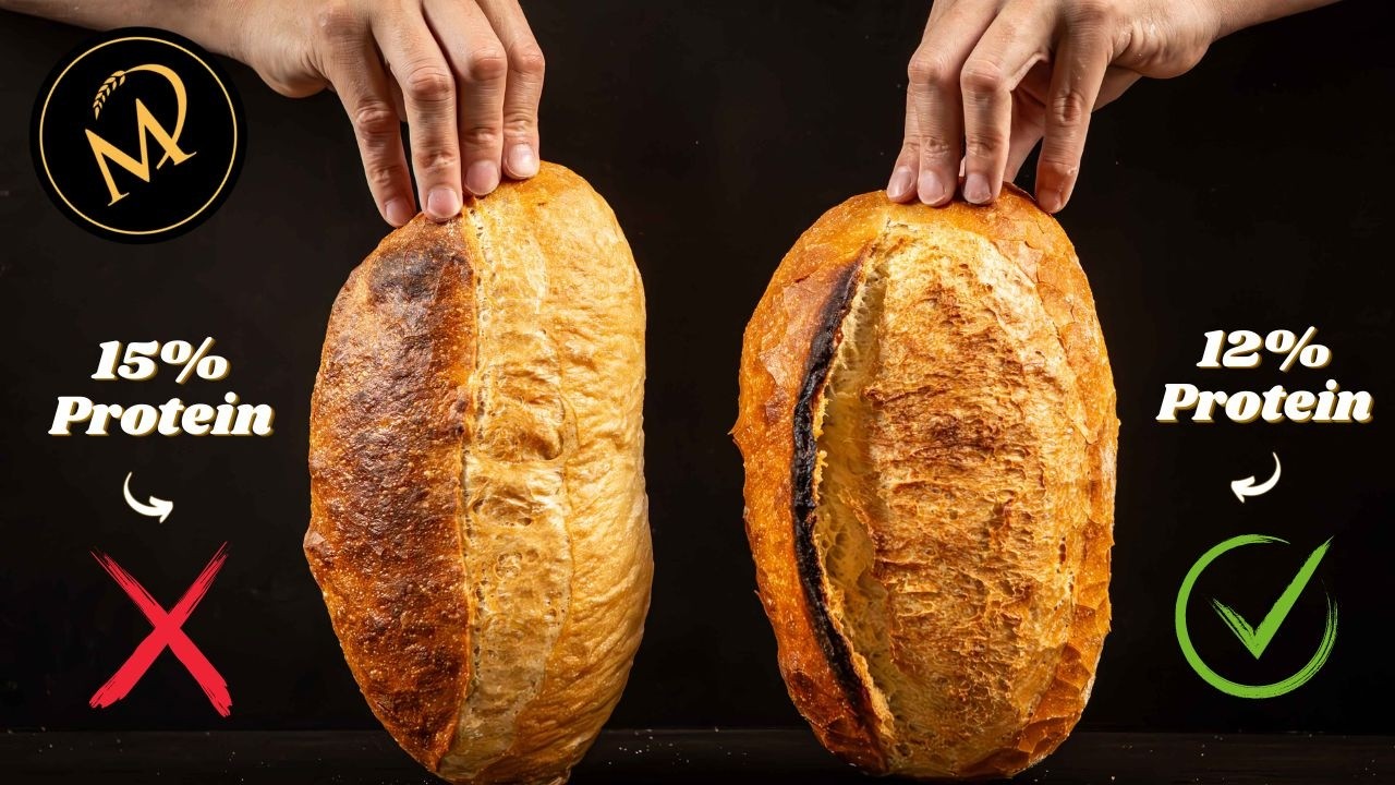 Wie wichtig ist backstarkes Mehl beim Brotbacken? Backversuch Mehl mit viel Protein