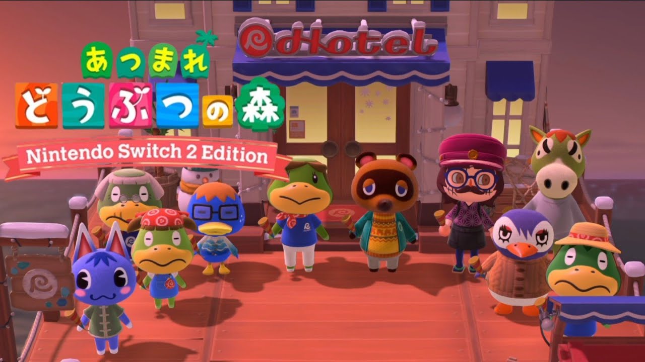 リゾートホテル開業【あつまれ　どうぶつの森Nintendo Switch2 Edition】