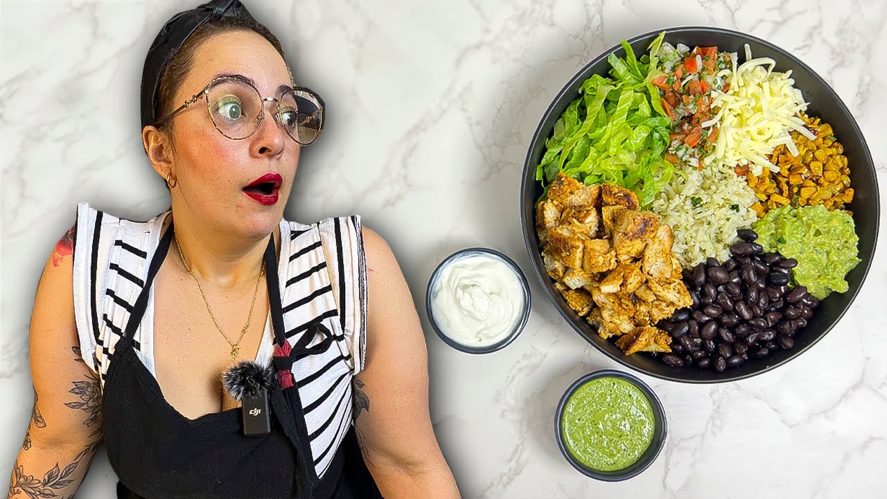 Me prepararé un Burrito  BOWL MEXICANO
