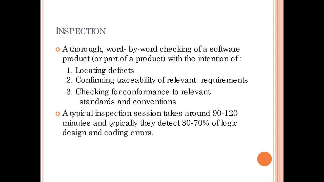 Lecture on Verification Methods in Software Testing