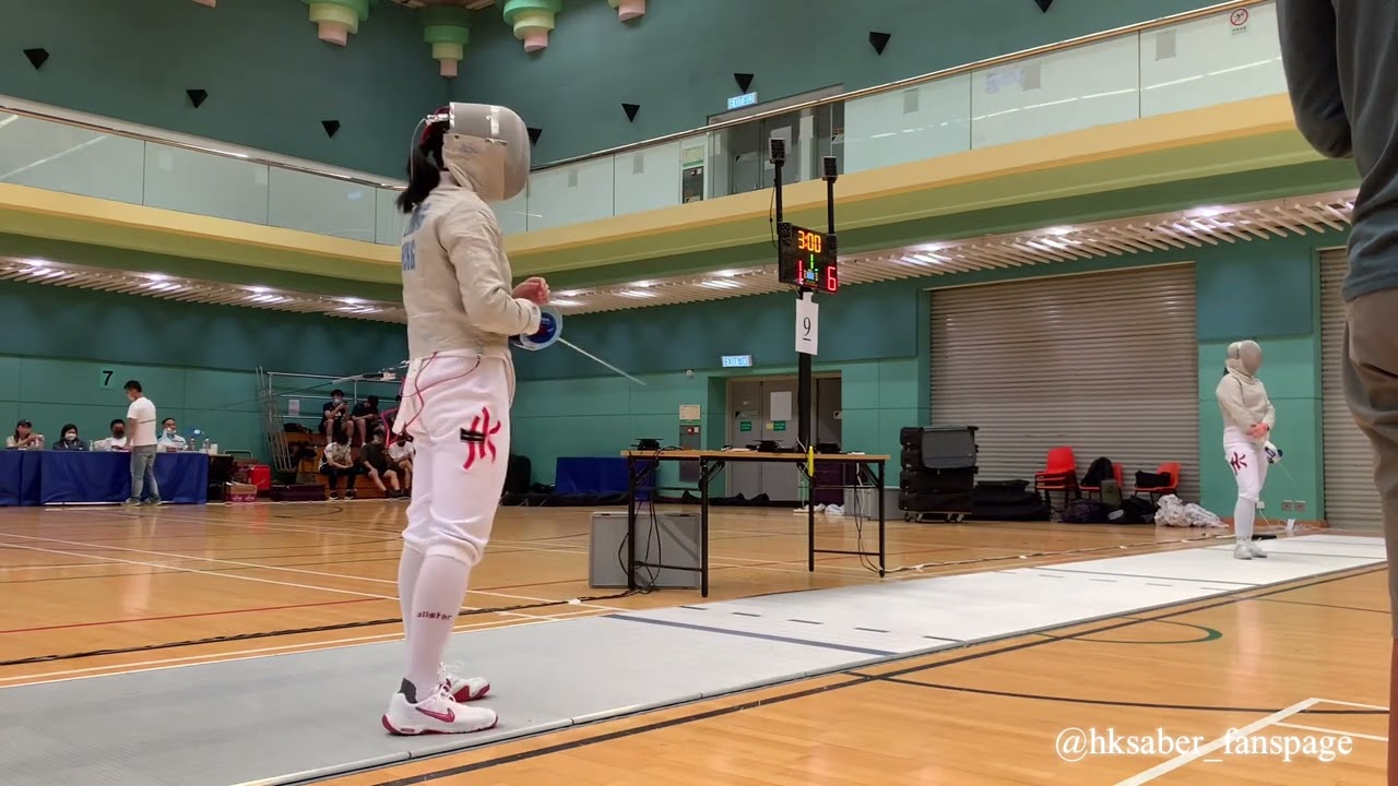 2022挑戰盃劍擊錦標賽 (自錄版)女子佩劍個人賽 準決賽 梁洛文 VS 薜雅齊