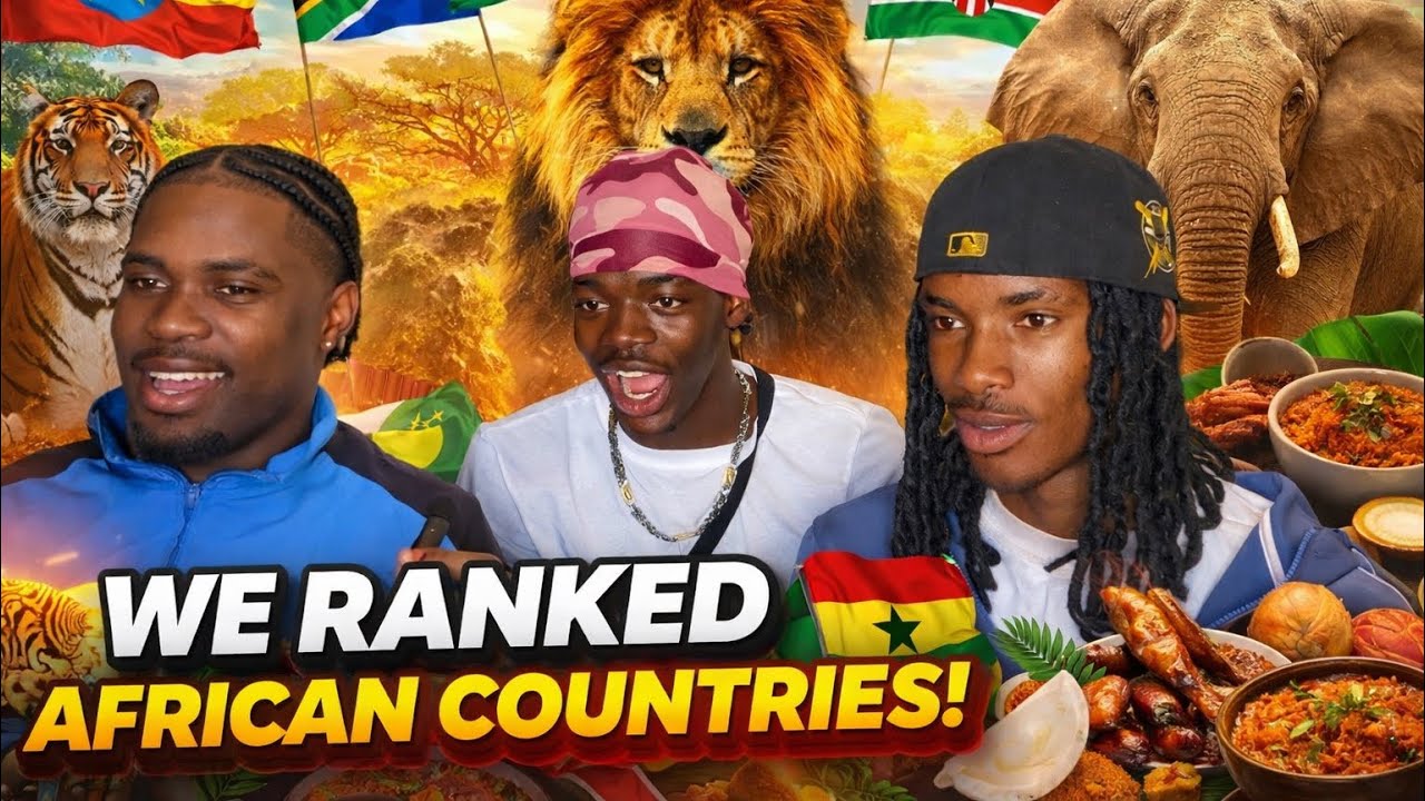 😱We ranked African countries🙅🏽‍♂️😂(based off what we know😉😭)