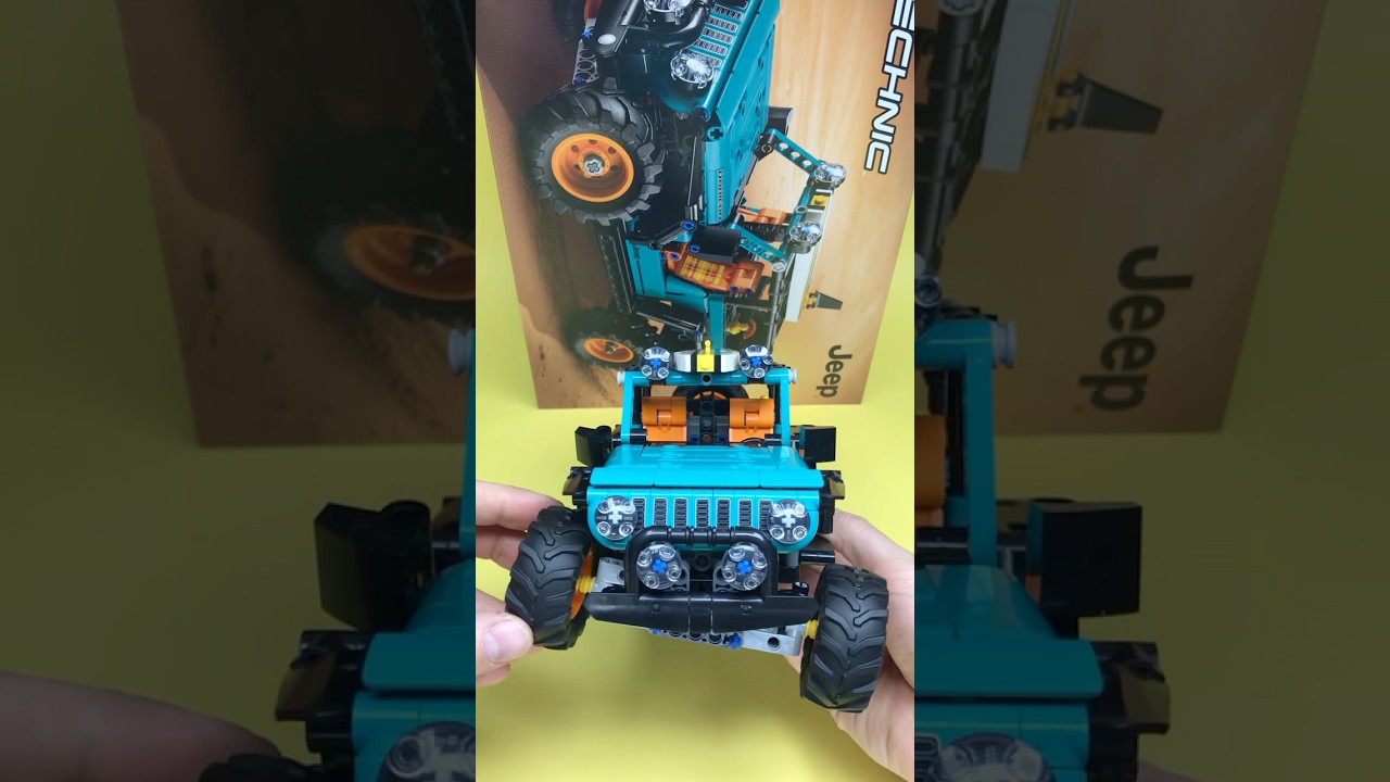 Показываю, как выглядит набор LEGO Technic #42227 Jeep Wrangler Rubicon 🏝🛞 Атмосфера заката на пл...