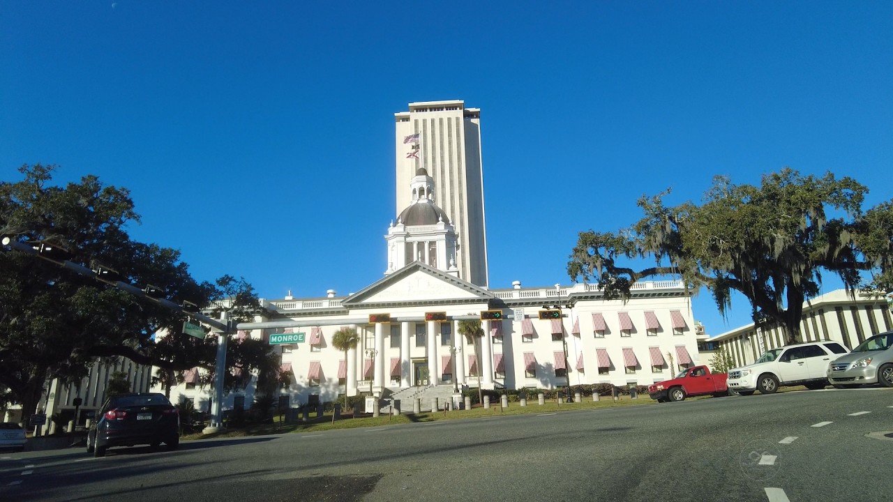 Tallahassee, Florida - [4K] Downtown Tour