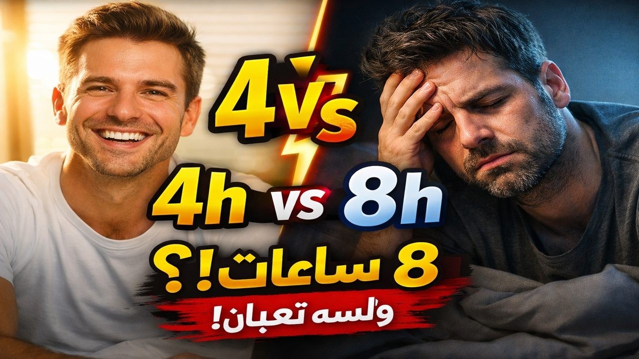 سر النوم الغامض… ليه ساعات قليلة تكفي ناس وساعات ك