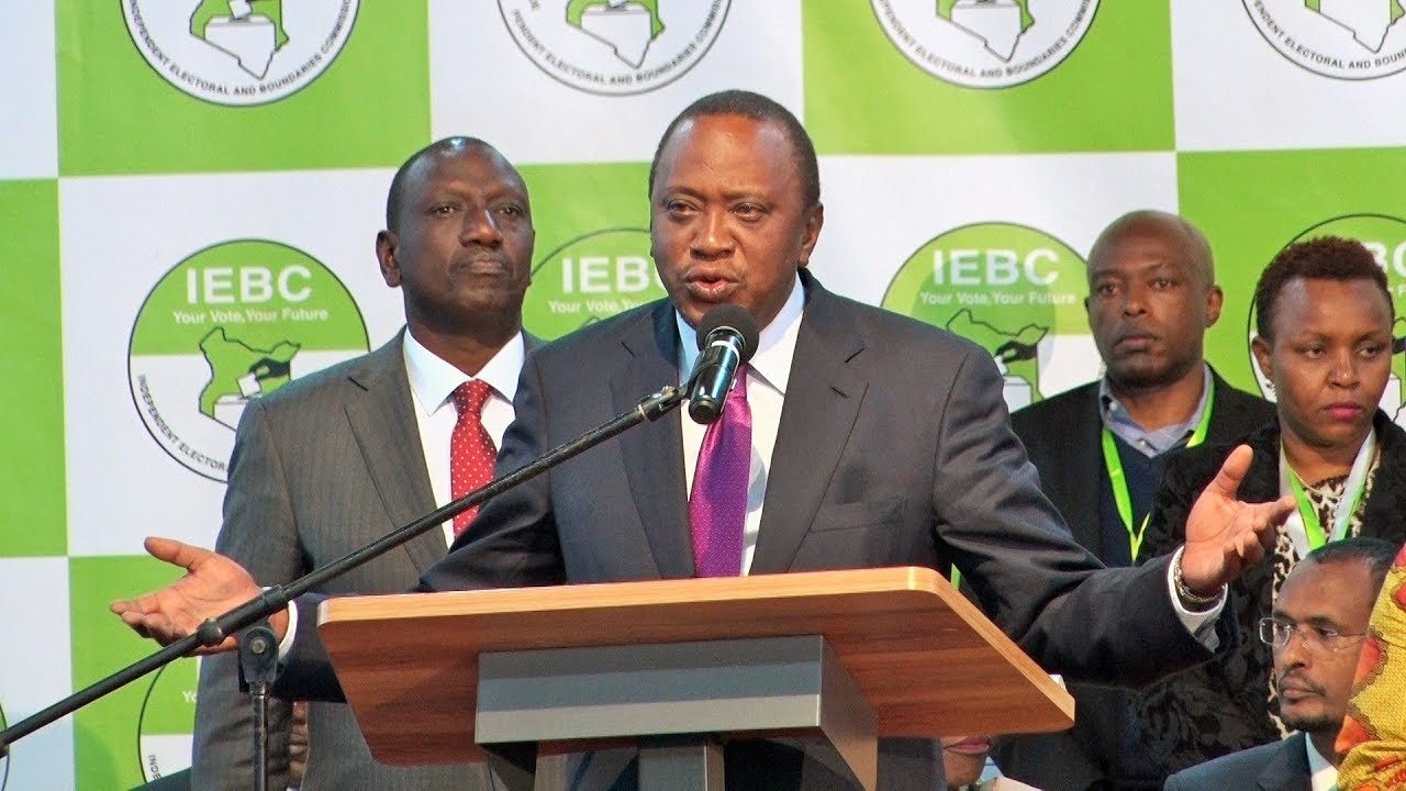 President Kenyatta re-election acceptance speech